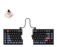 Keychron Q11 Split Gateron Brown Switch RGB Knob Q11-M3Z - 1294110 - zdjęcie 1